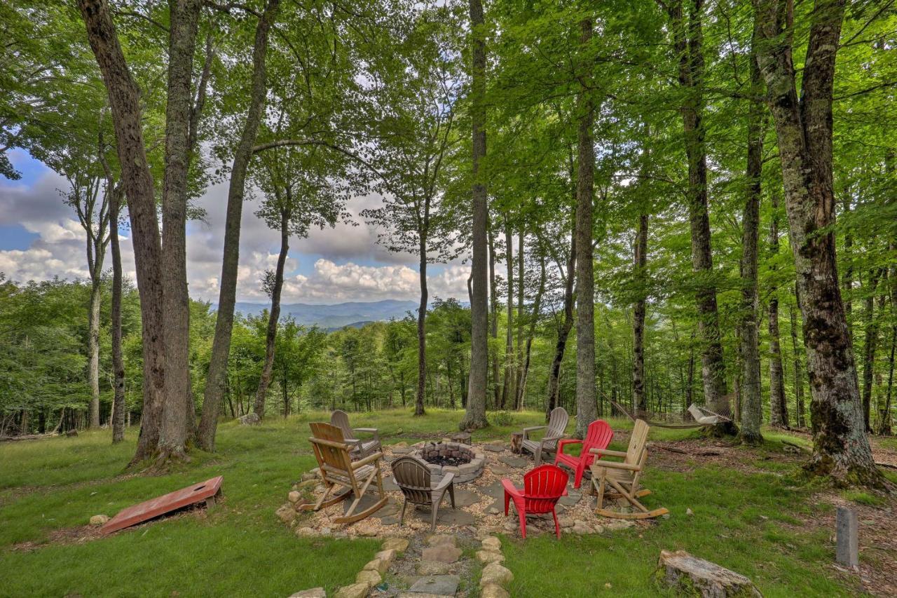 Beech Mountain Cabin Retreat With Hot Tub And Views! المظهر الخارجي الصورة