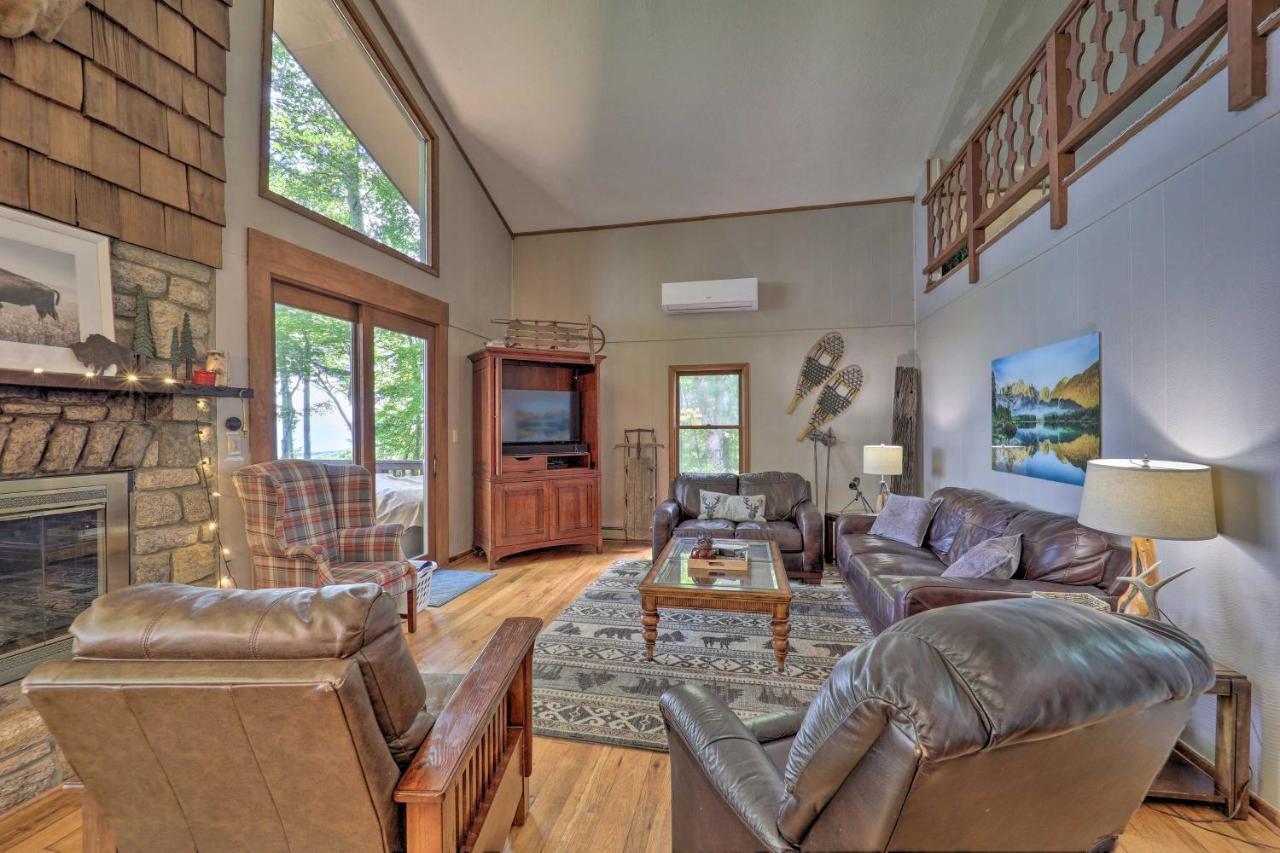 Beech Mountain Cabin Retreat With Hot Tub And Views! المظهر الخارجي الصورة