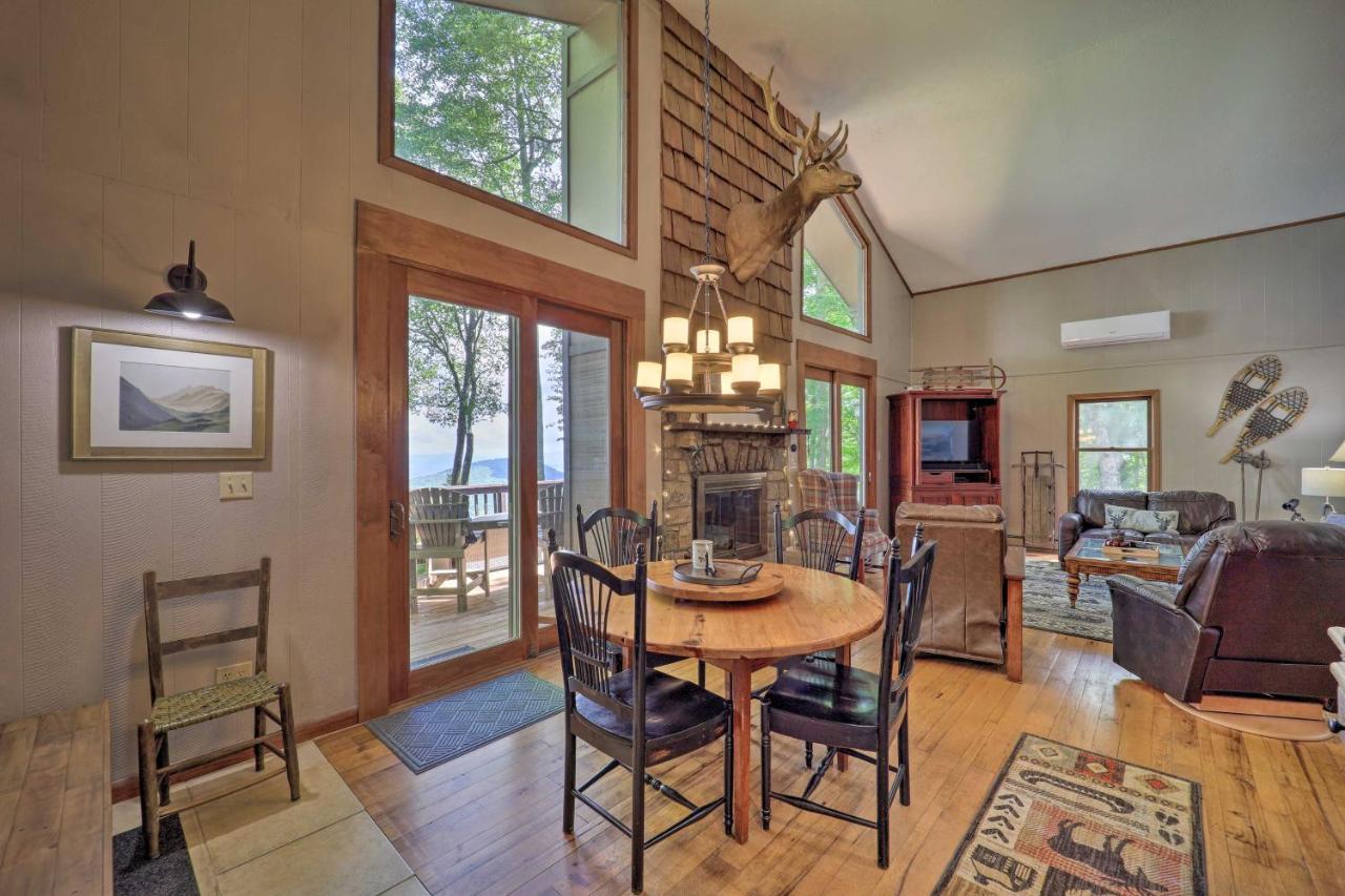 Beech Mountain Cabin Retreat With Hot Tub And Views! المظهر الخارجي الصورة