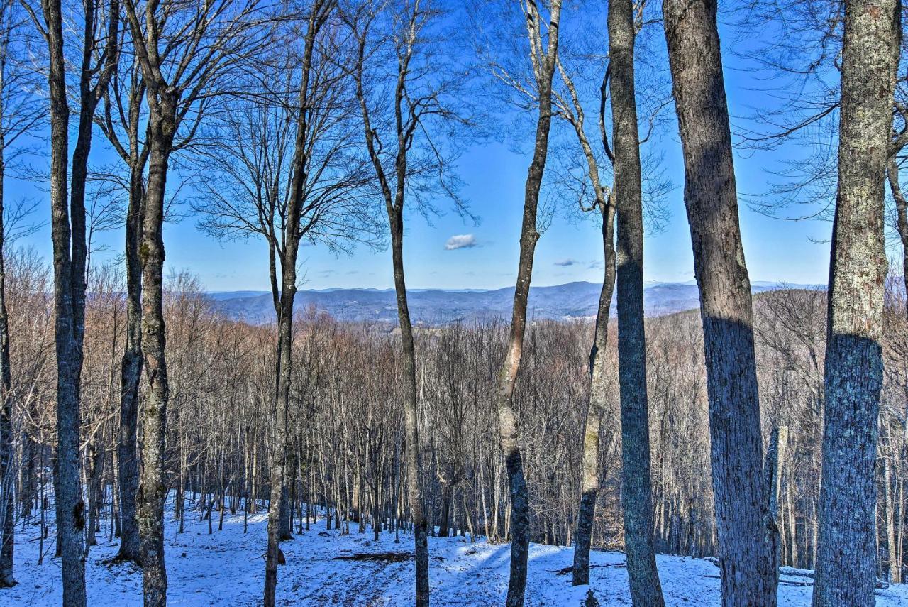 Beech Mountain Cabin Retreat With Hot Tub And Views! المظهر الخارجي الصورة